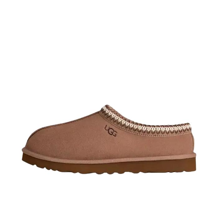 推荐商品：UGG Tasman ll 舒适保暖 包头防磨圆头一脚蹬 拖鞋 棕色/白色