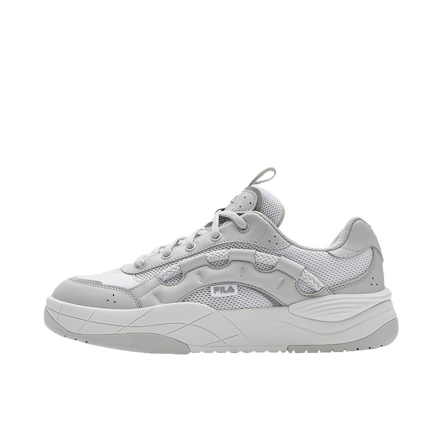 推荐商品：FILA/斐乐 飞虹 板鞋 百搭舒适防滑耐磨 斐乐白/南极灰