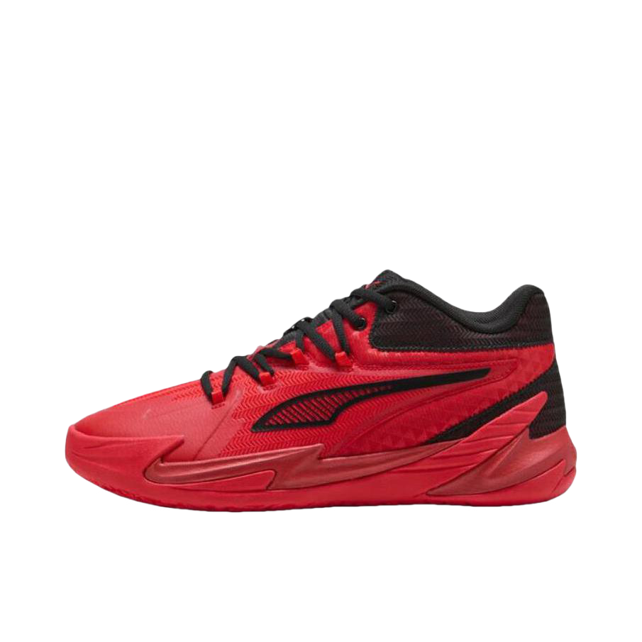 推荐商品：Puma/彪马 Dagger 防滑耐磨 舒适缓震 低帮 支撑 篮球鞋 红色/黑色