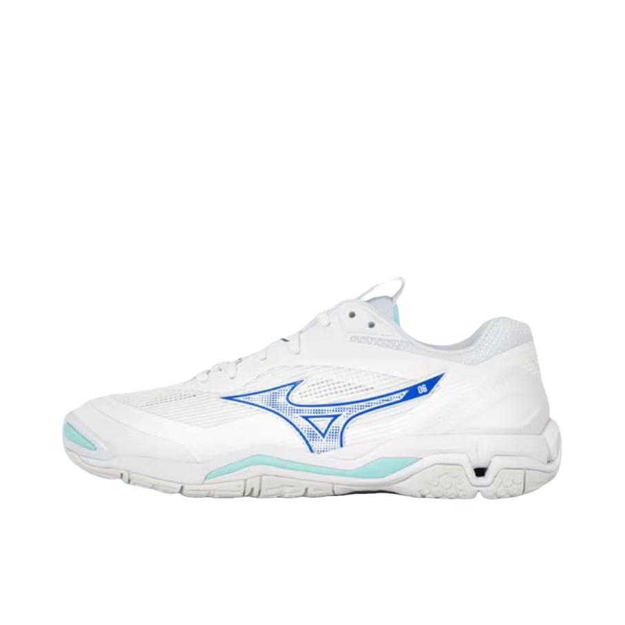 推荐商品：Mizuno/美津浓 Wave Stealth V 排球鞋 3E宽/天蓝色