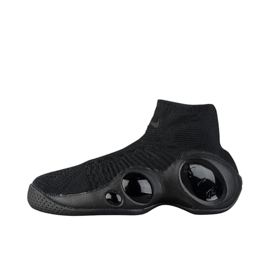 推荐商品：Nike Air Flight Bonafide 防滑轻便 舒适 织物 休闲复古 篮球鞋 大童/黑色
