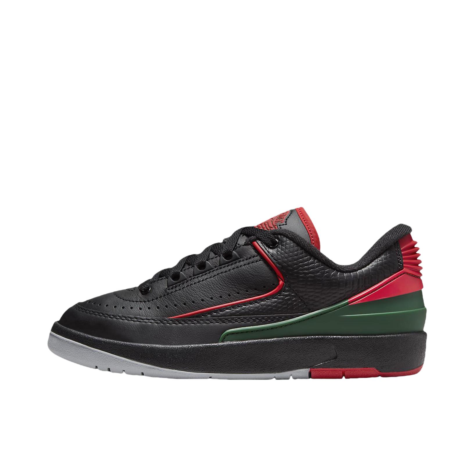 推荐商品：Air Jordan 2 运动休闲鞋 缓震防滑耐磨潮流复古包裹性 大童/黑色