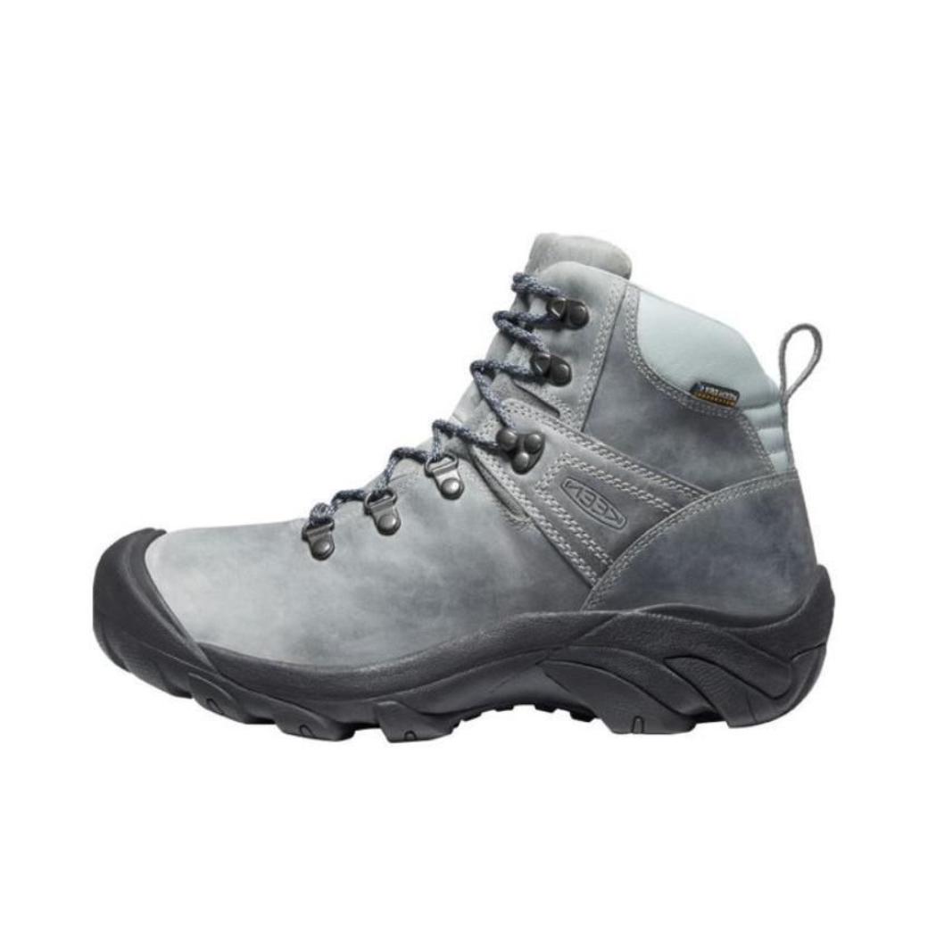 推荐商品：KEEN/科恩 Pyrenees 透气防水 防滑耐磨 徒步 运动 露营 户外鞋 登山鞋 灰色