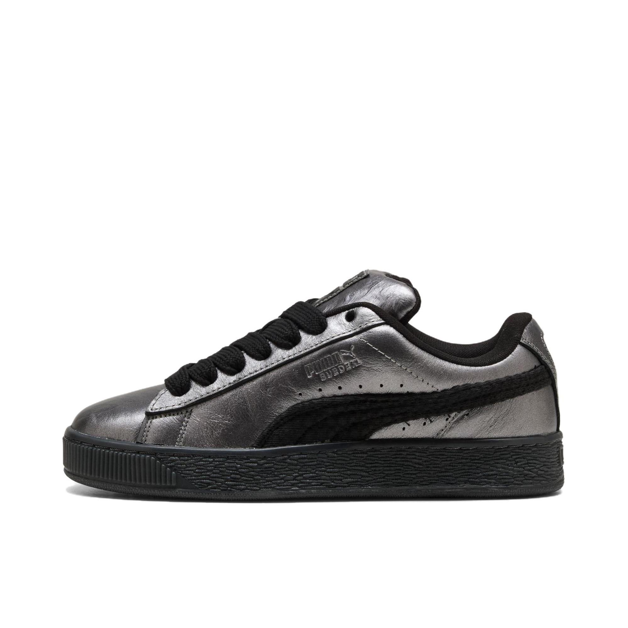 推荐商品：Puma/彪马 Suede XL 面包鞋 板鞋 薄底舒适百搭轻便耐磨复古 彪马黑色/彪马古银色