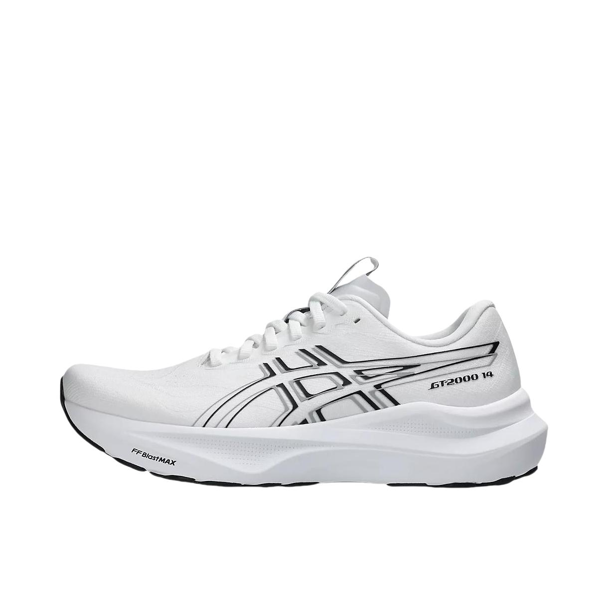 推荐商品：Asics/亚瑟士 GT-2000 14 跑鞋 舒适百搭支撑缓震回弹稳定支撑 女款/白色/黑色