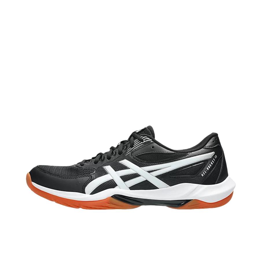 推荐商品：Asics/亚瑟士 GEL-ROCKET 12火箭12 训练鞋 柔软防滑耐磨低帮支撑 人造革 黑色/棕色