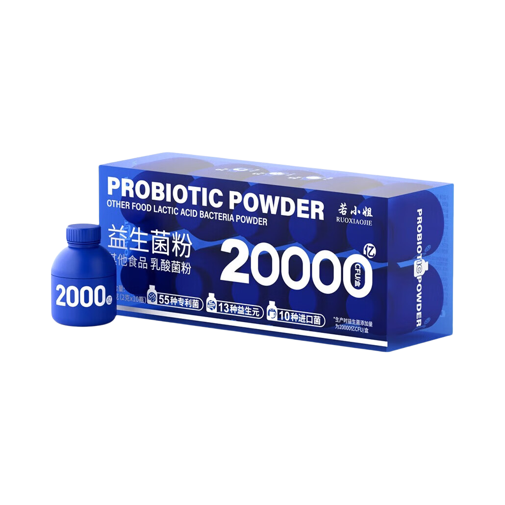 推荐商品：若小姐 益生菌粉 小蓝瓶