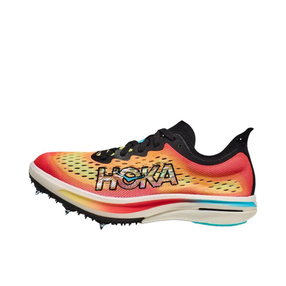 推荐商品：HOKA ONE ONE Cielo FLYX 跑鞋 百搭防滑耐磨舒适 橙色/黑色