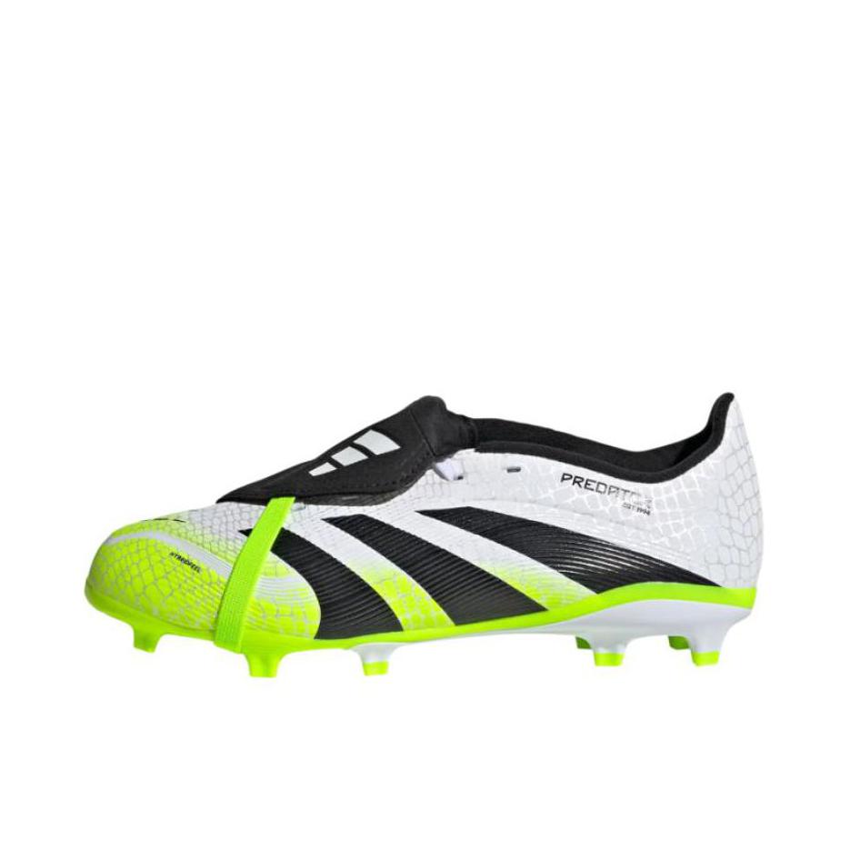 推荐商品：adidas Predator League 2G/3G AG 中端 胶质短钉 人造草皮 柔软耐磨防滑 足球鞋 大童/白色 