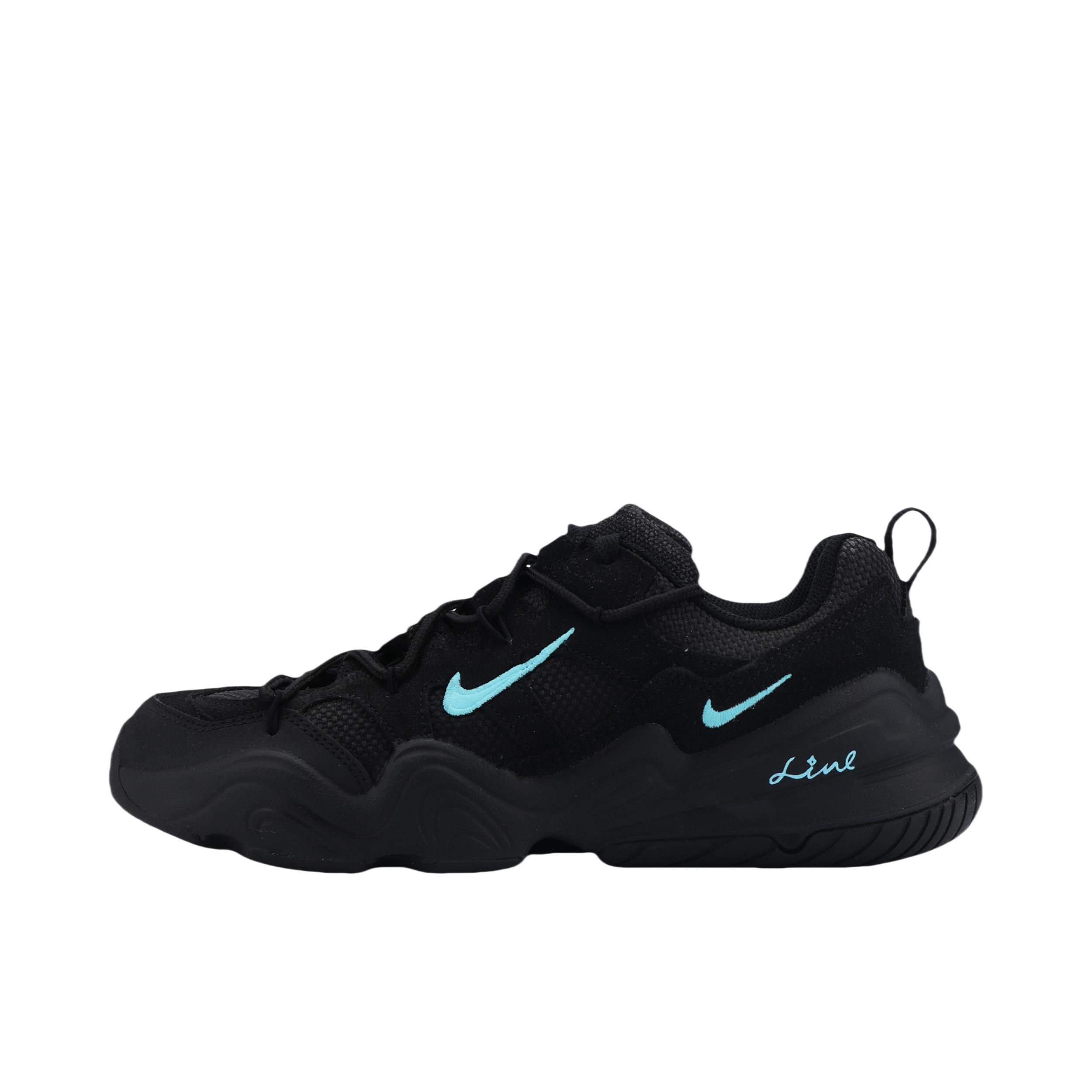 推荐商品：【定制球鞋】 Nike Tech Hera DEER 跑鞋 学院风运动潮流时尚耐磨支撑增高美式 蒂芙尼绿