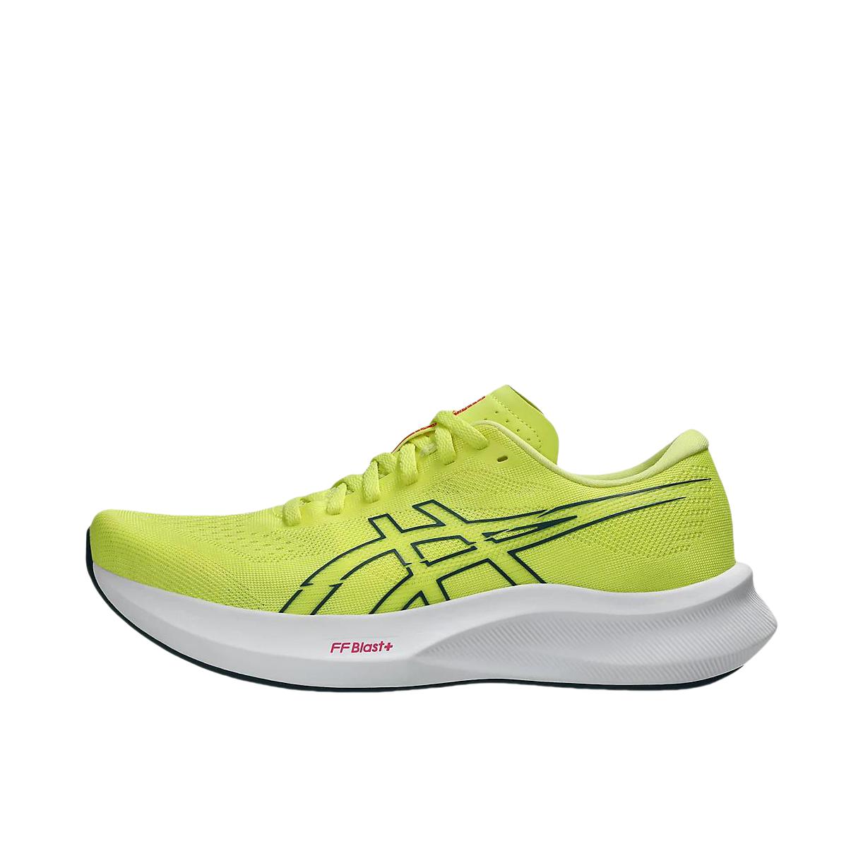 推荐商品：Asics/亚瑟士 EvoRide Speed 3 跑鞋 休闲百搭低帮橡胶耐用 女款/柠檬黄/宁静蓝/绿色