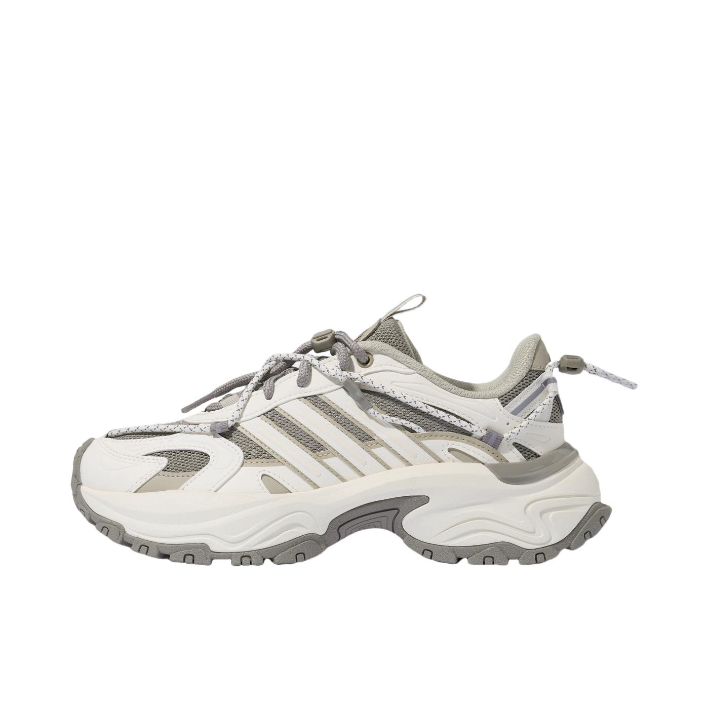 推荐商品：adidas SHADOW FEVER OD 老爹鞋 复古百搭防滑回弹 汉玉白/淡芝麻灰褐/米色