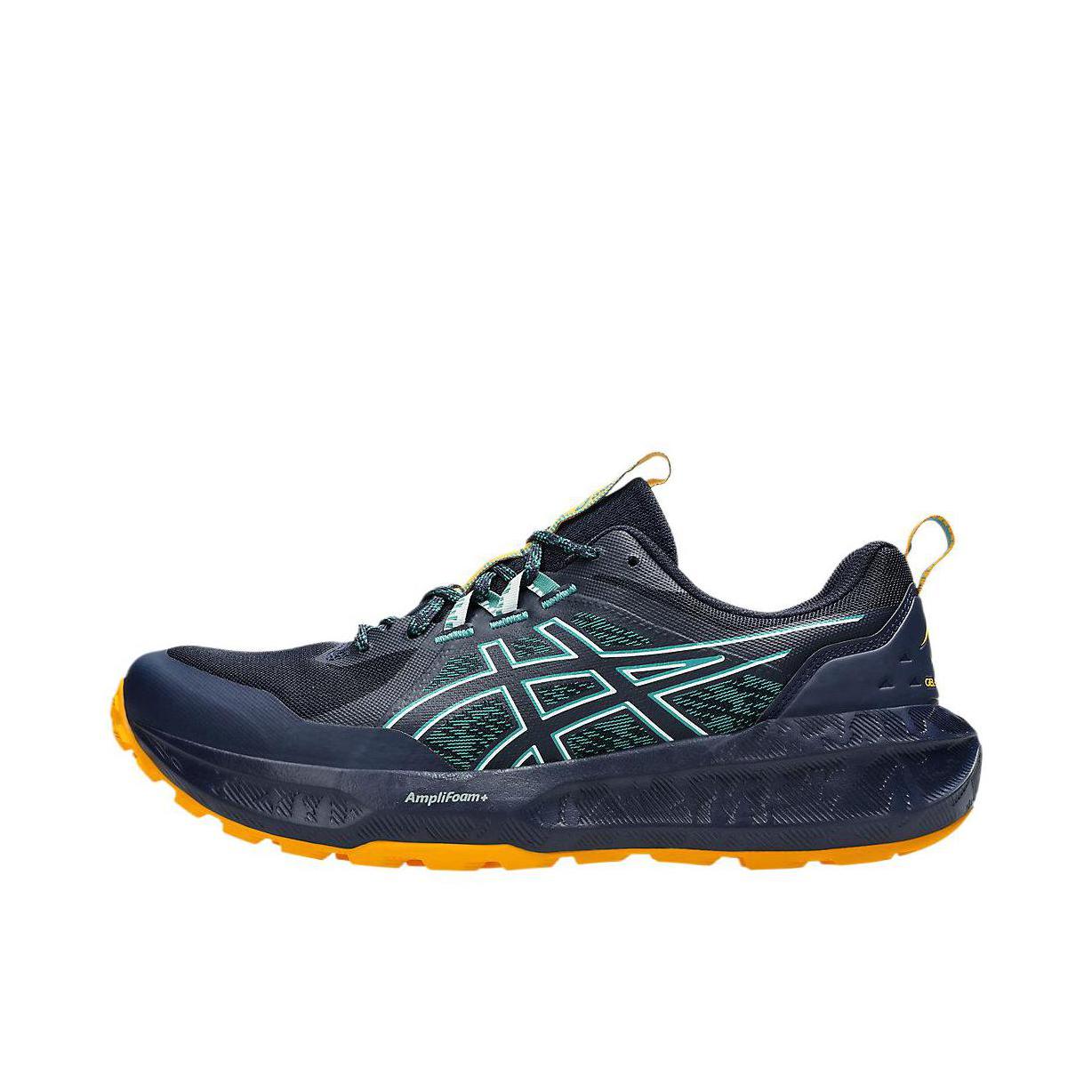 推荐商品：Asics/亚瑟士 Gel-Sonoma 8 越野跑鞋 防滑耐磨低帮系带舒适透气圆头 深蓝色/蓝色