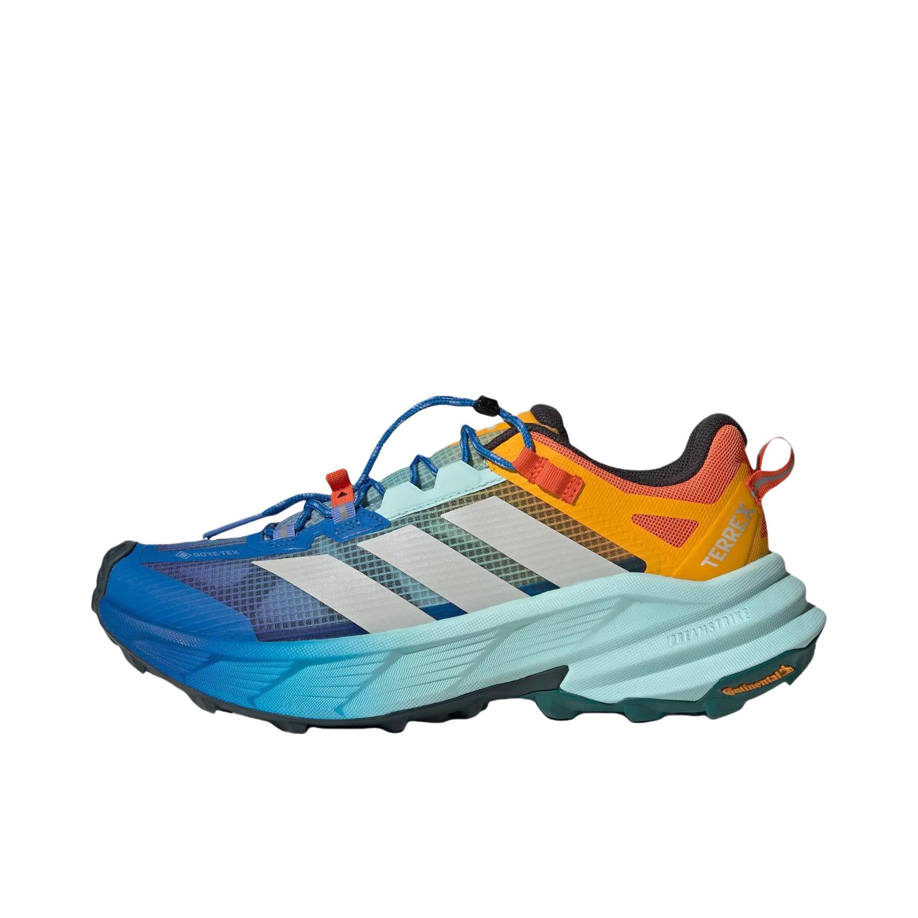 推荐商品：adidas Freehiker SL 户外鞋 徒步鞋 防水休闲轻运动 蓝色