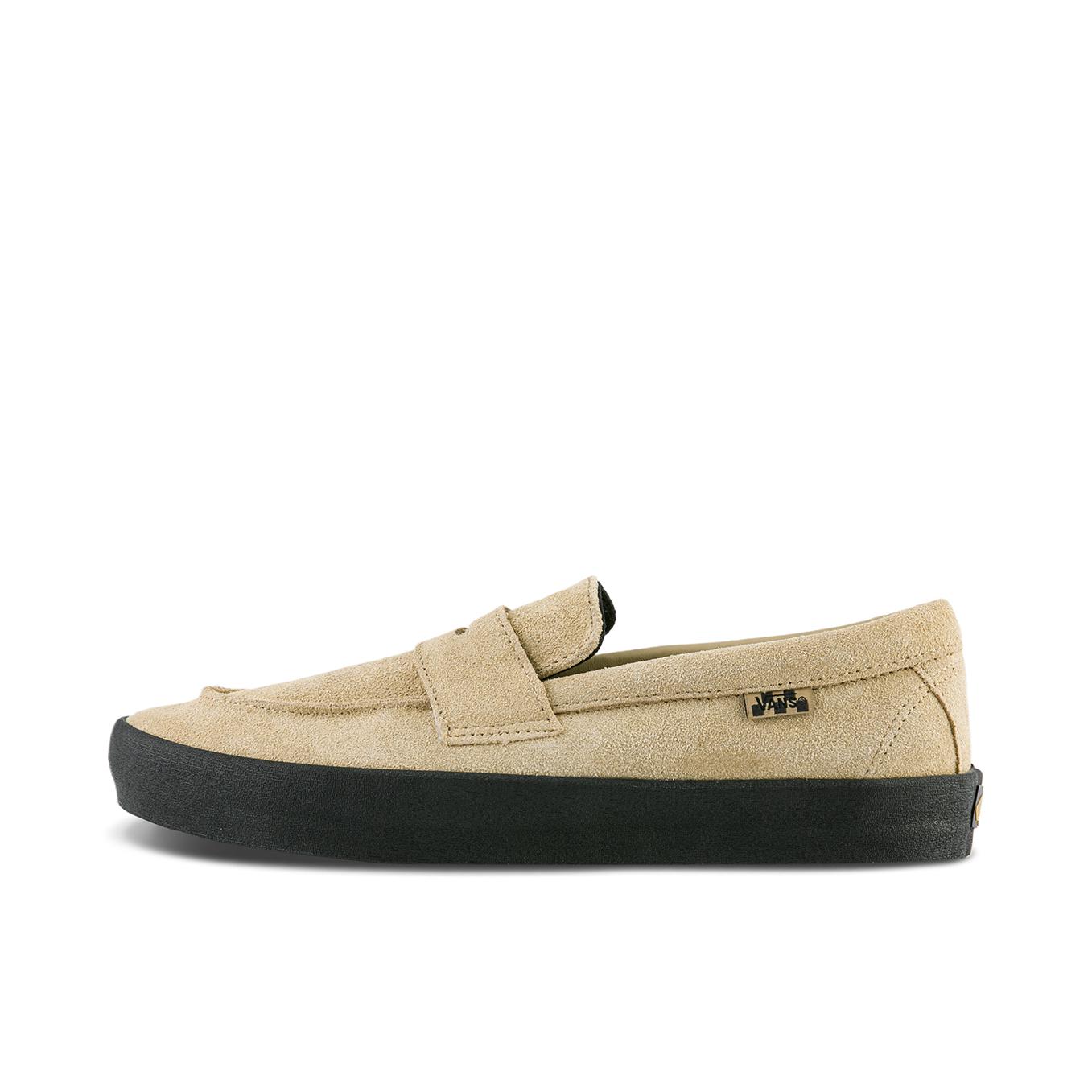推荐商品：Vans/范斯 SKATE LOAFER 板鞋 防滑耐磨低帮圆头平跟舒适百搭一脚蹬流光风 米色