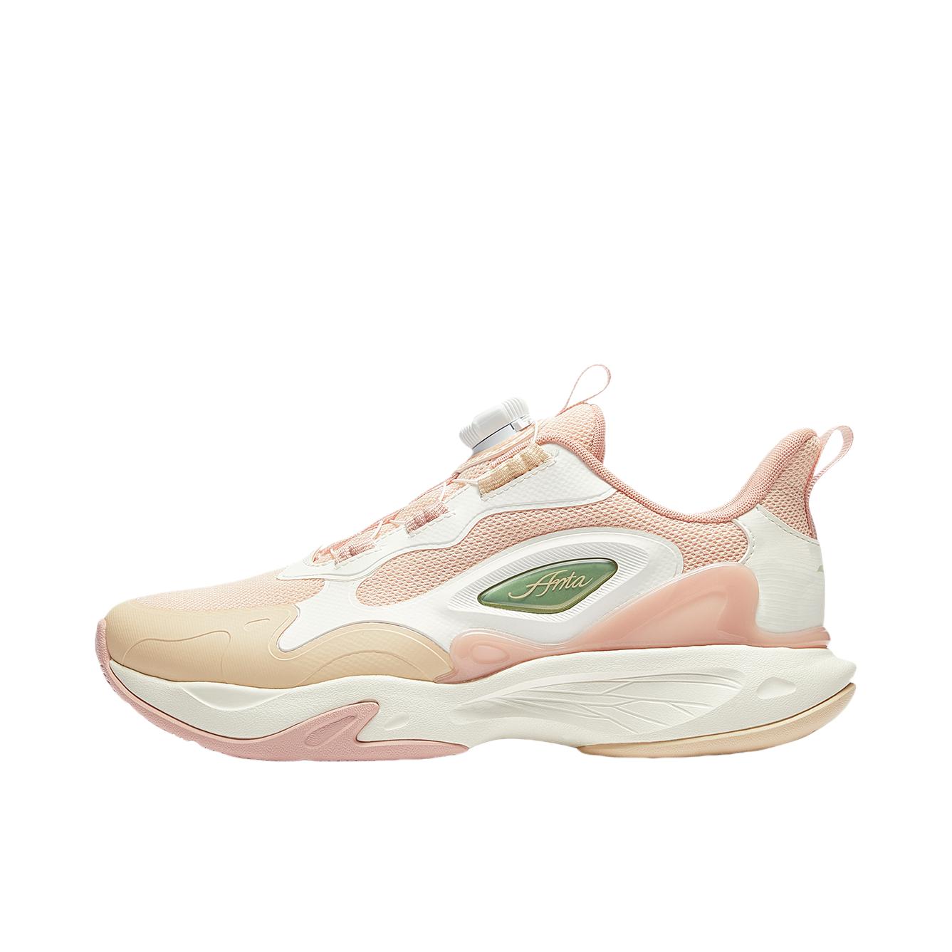 推荐商品：安踏 运动鞋儿童 百搭舒适中帮 A22545510 大童/超凡粉/象牙白/淡漠色