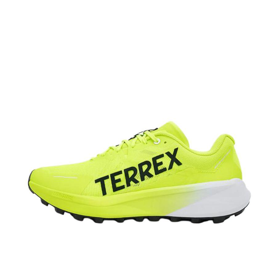 推荐商品：adidas Terrex Agravic 3 户外鞋 越野跑鞋 耐磨防水织物 黄色