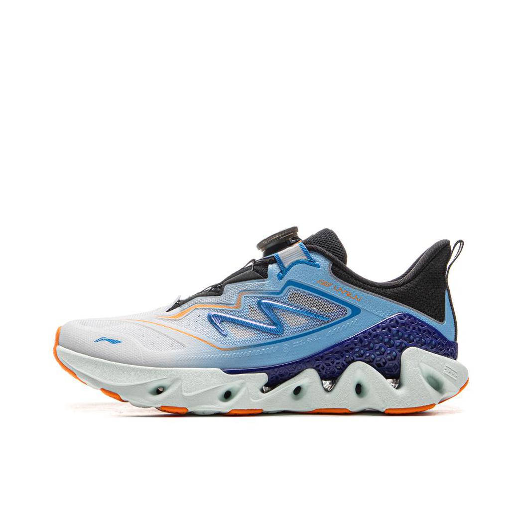 推荐商品：李宁 追光2 运动鞋儿童 轻量透气减震回弹 大童/标准白/荧光空蓝/黑色