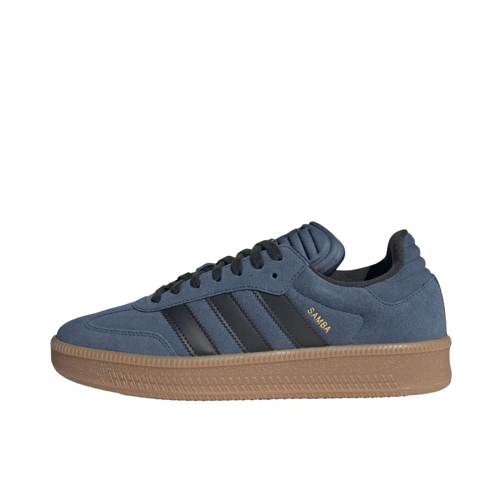 推荐商品：adidas Originals Samba XLG T头鞋 德训鞋 板鞋 复古增高防滑耐磨 二手墨水/碳/橡胶