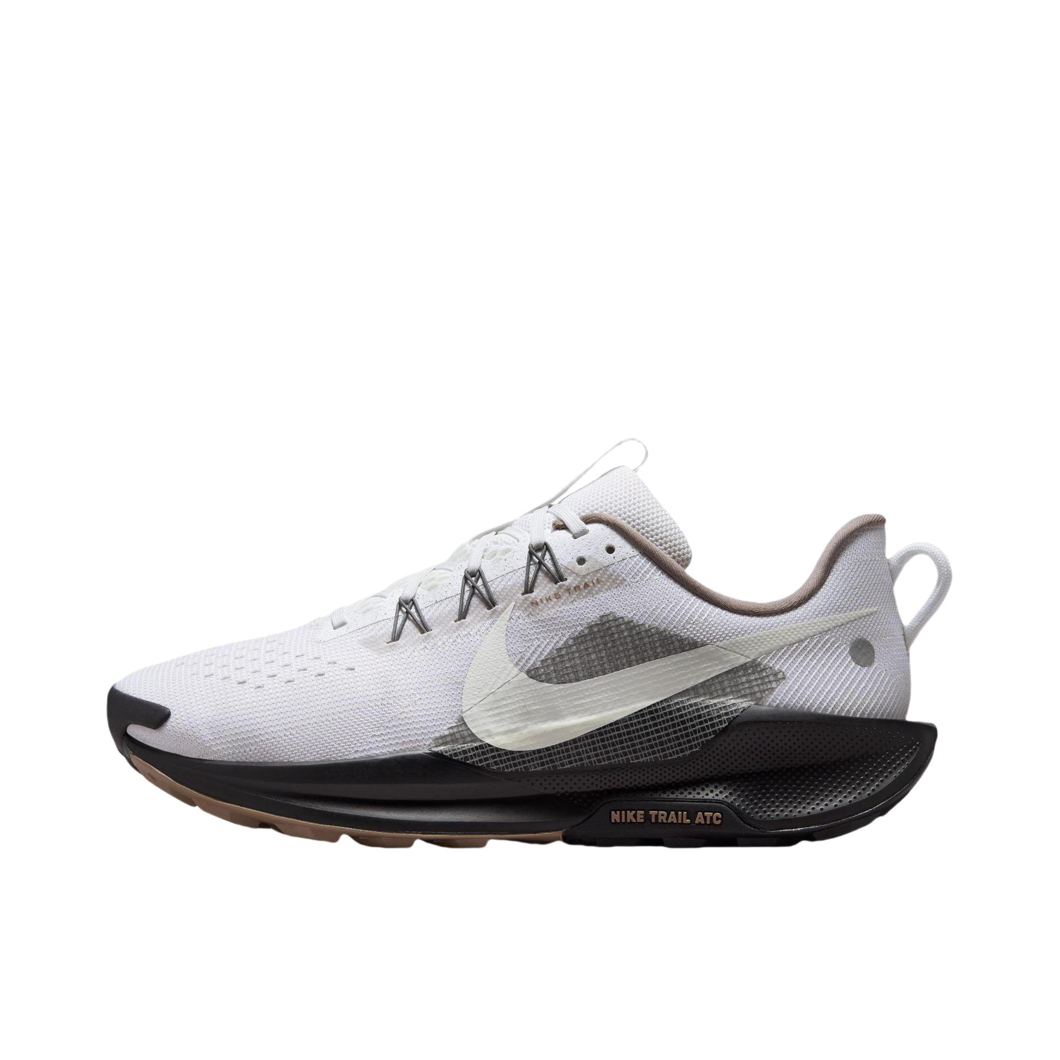 推荐商品：Nike Pegasus Trail 5 跑鞋 越野耐磨防水缓震训练回弹贴合耐用 苍野灰/山峰白/黑色/铁灰色/貂棕色/金属银