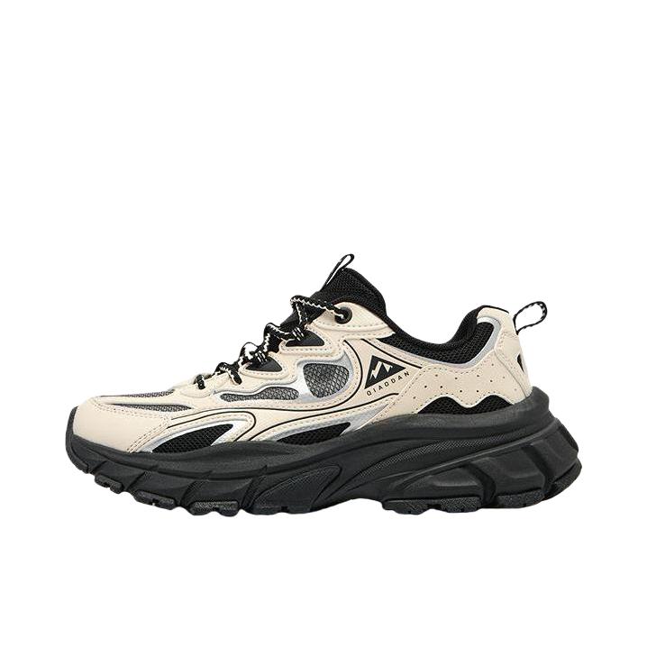 推荐商品：乔丹体育 薄款 网面 透气 轻便 越野 户外 运动休闲鞋 QDF192252916 女款/黑色/杏色