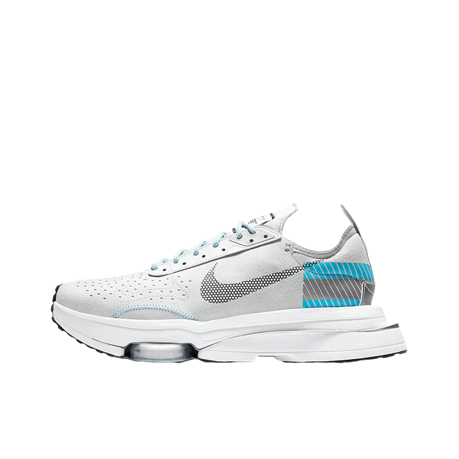 推荐商品：Nike Air Zoom Type 跑鞋 复古缓震轻便透气舒适耐磨气垫解构合成革减震防滑 SE 3M 白金色/白色/海蓝