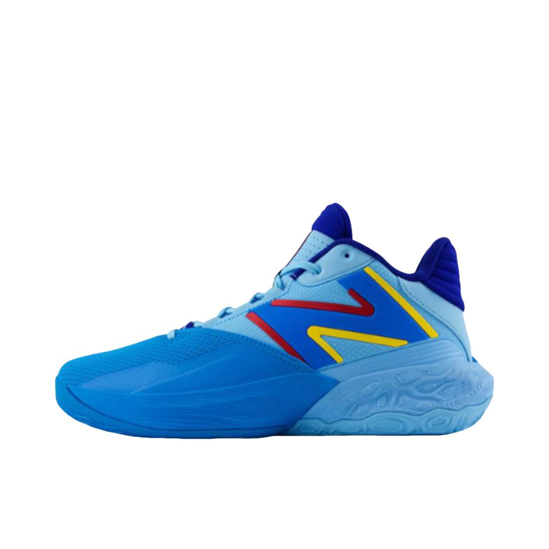 推荐商品：New Balance Two Wxy V4 篮球鞋 防滑耐磨圆头轻便时尚 D宽/蓝色/黄色/红色