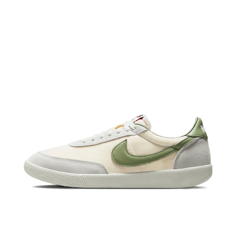 推荐商品：Nike Killshot 板鞋 轻便透气舒适缓震防滑耐磨休闲复古低帮 帆白/油绿