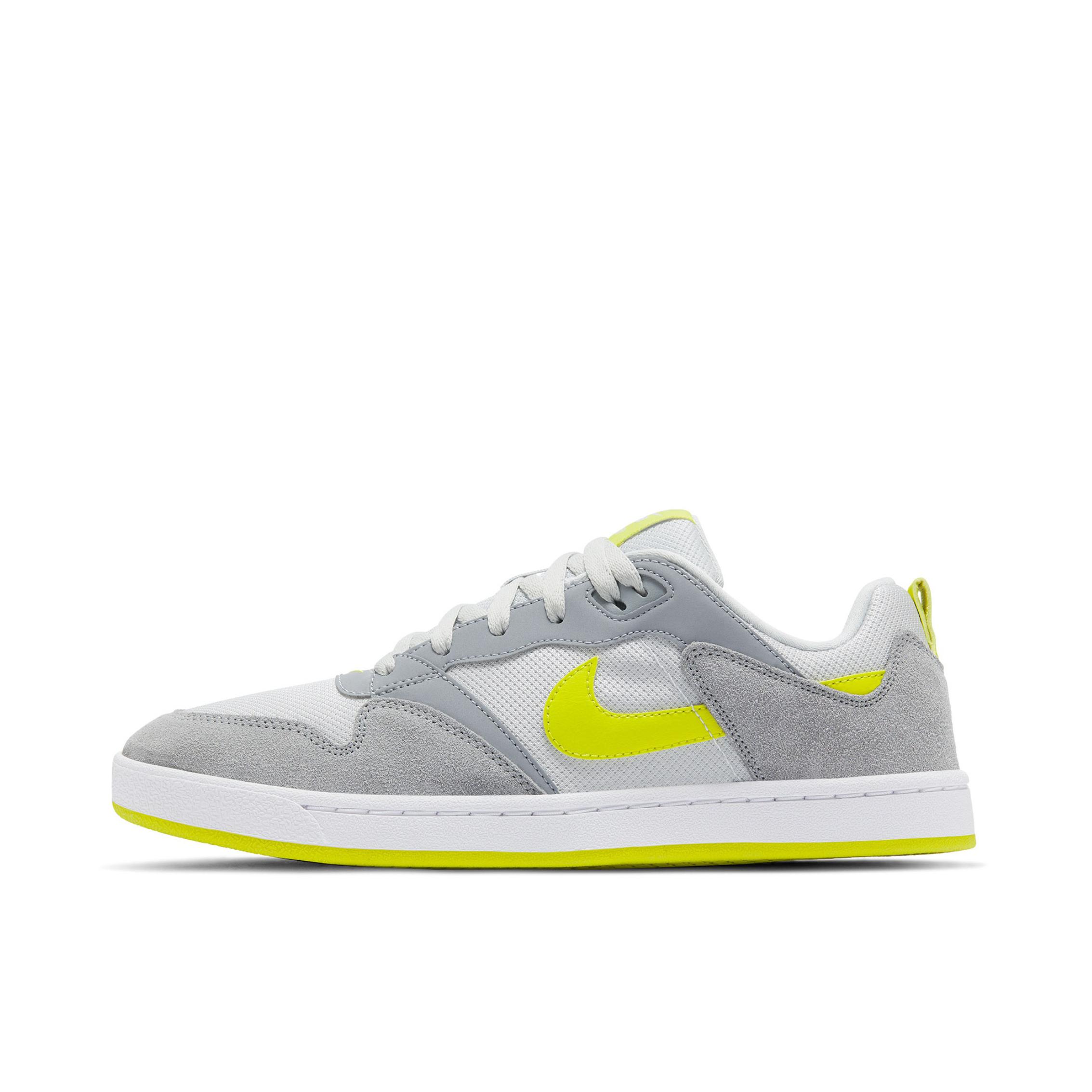 推荐商品：【520礼物】Nike SB Alleyoop 滑板鞋 板鞋 抓地稳定复古缓震防滑轻便 Grey/Volt 灰色/荧光黄