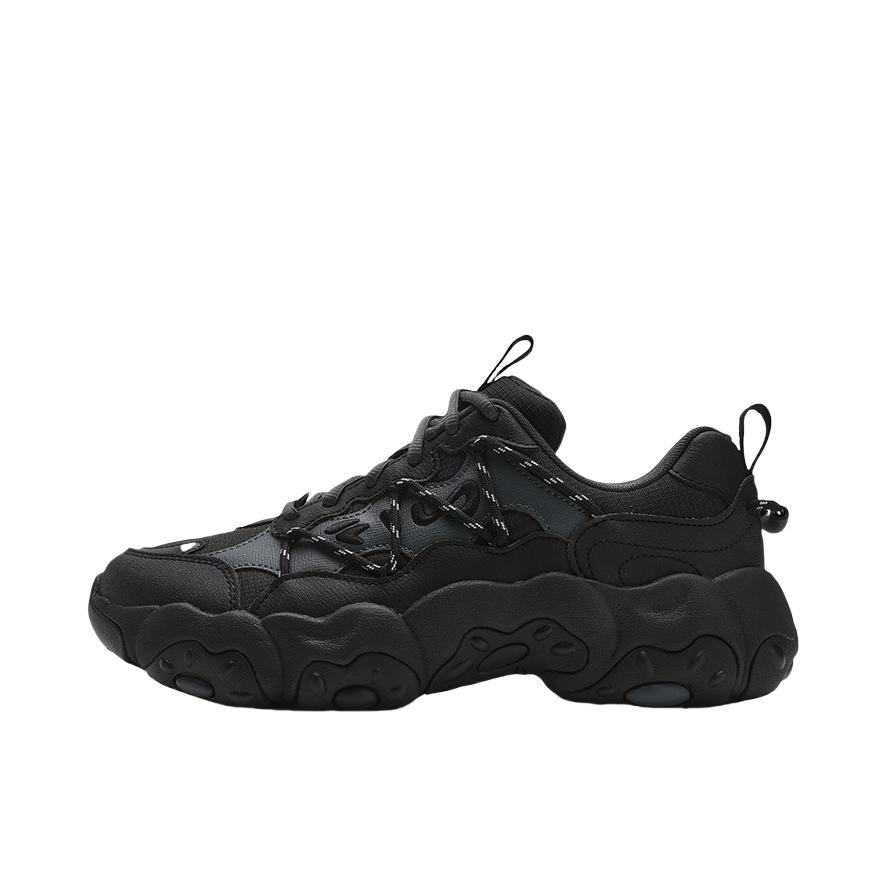 推荐商品：FILA/斐乐 猫爪6代 老爹鞋 低帮休闲时尚生活 女款/黑色/影黑灰