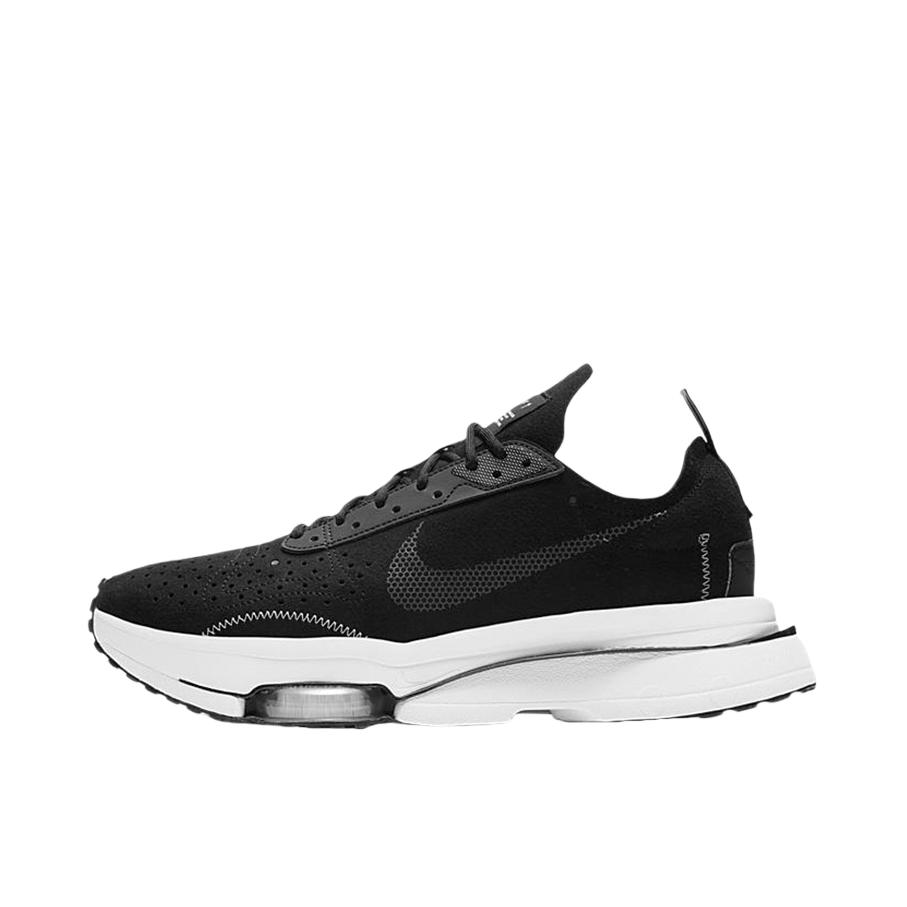 推荐商品：Nike Air Zoom Type 跑鞋 复古缓震轻便透气舒适耐磨气垫解构合成革减震防滑 黑色/白色