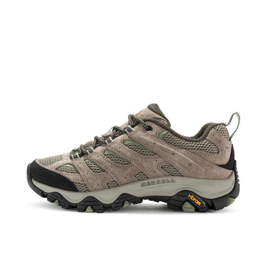 推荐商品：Merrell/迈乐 MOAB 3 低帮 登山鞋 户外休闲鞋 织物防滑耐磨透气轻量缓震包裹性抓地 女款/灰色/黑色