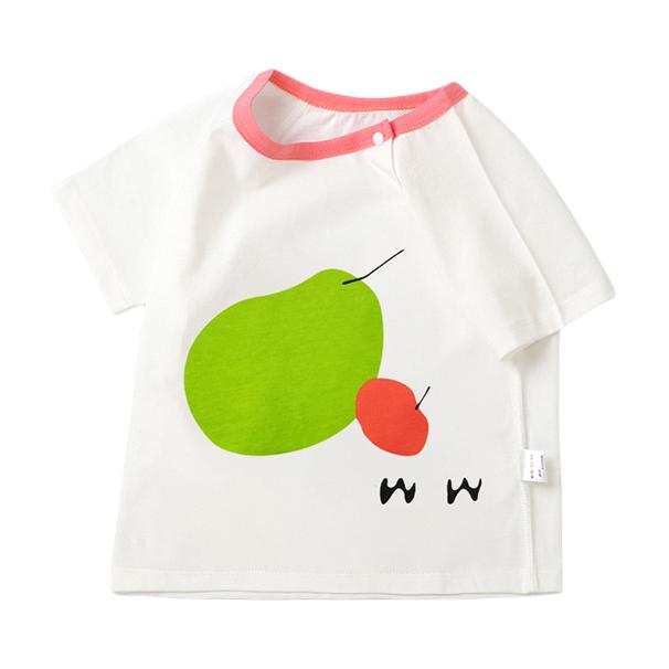 推荐商品：Peco David/小猪大卫童装 轻薄纯棉印花短袖T恤 中小童 424X05121 芭乐派