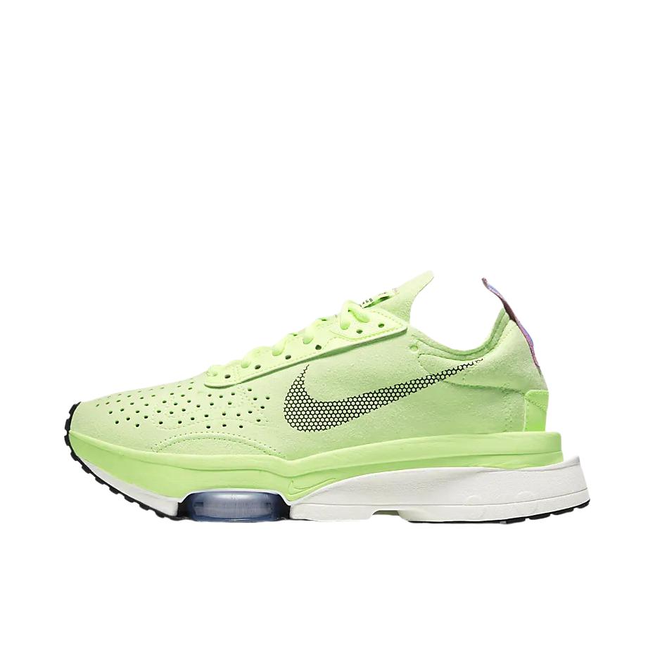 推荐商品：Nike Air Zoom Type 跑鞋 复古缓震轻便透气舒适耐磨气垫解构合成革减震防滑 浅绿/白色/黑色