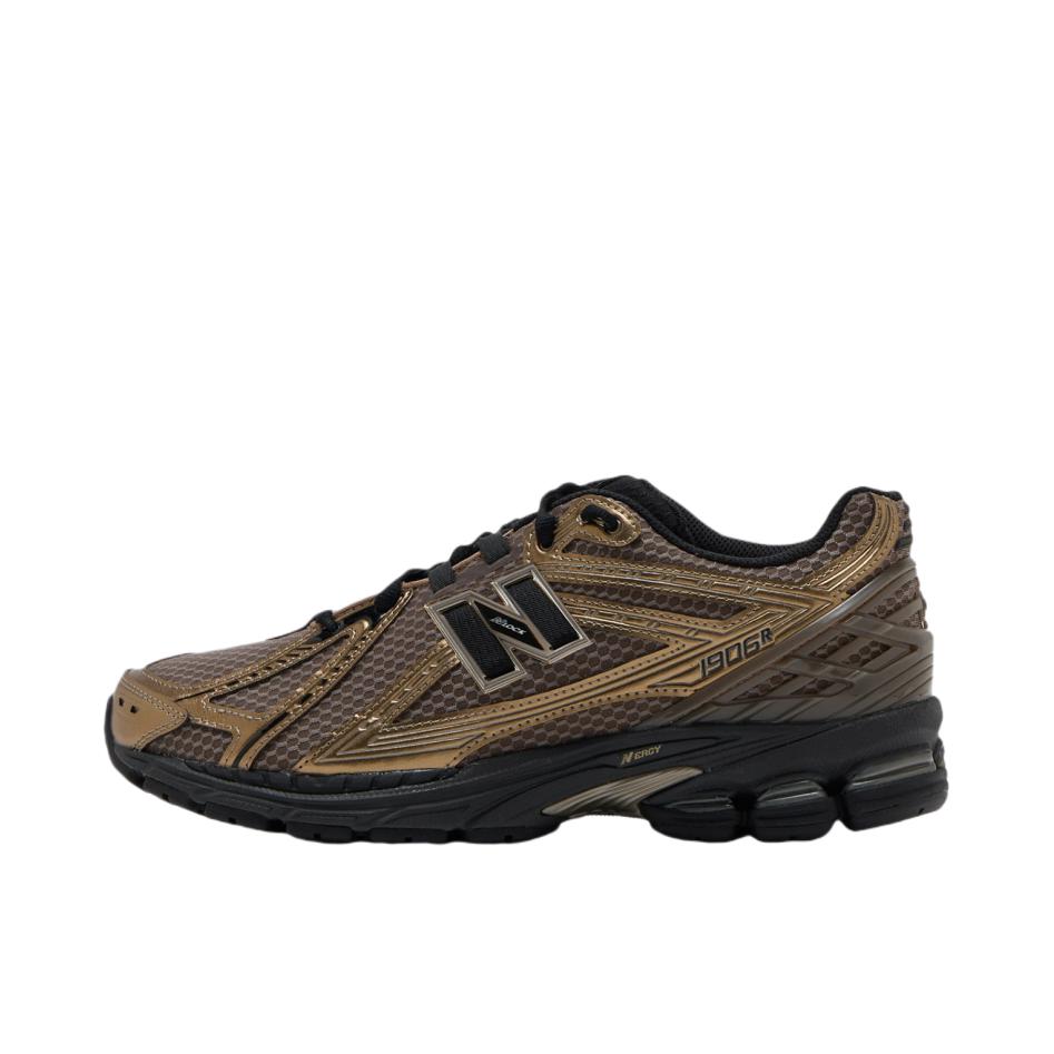 推荐商品：New Balance 1906R 跑鞋 网面透气防滑耐磨轻便复古防水运动贴合 D宽/黑色/棕色