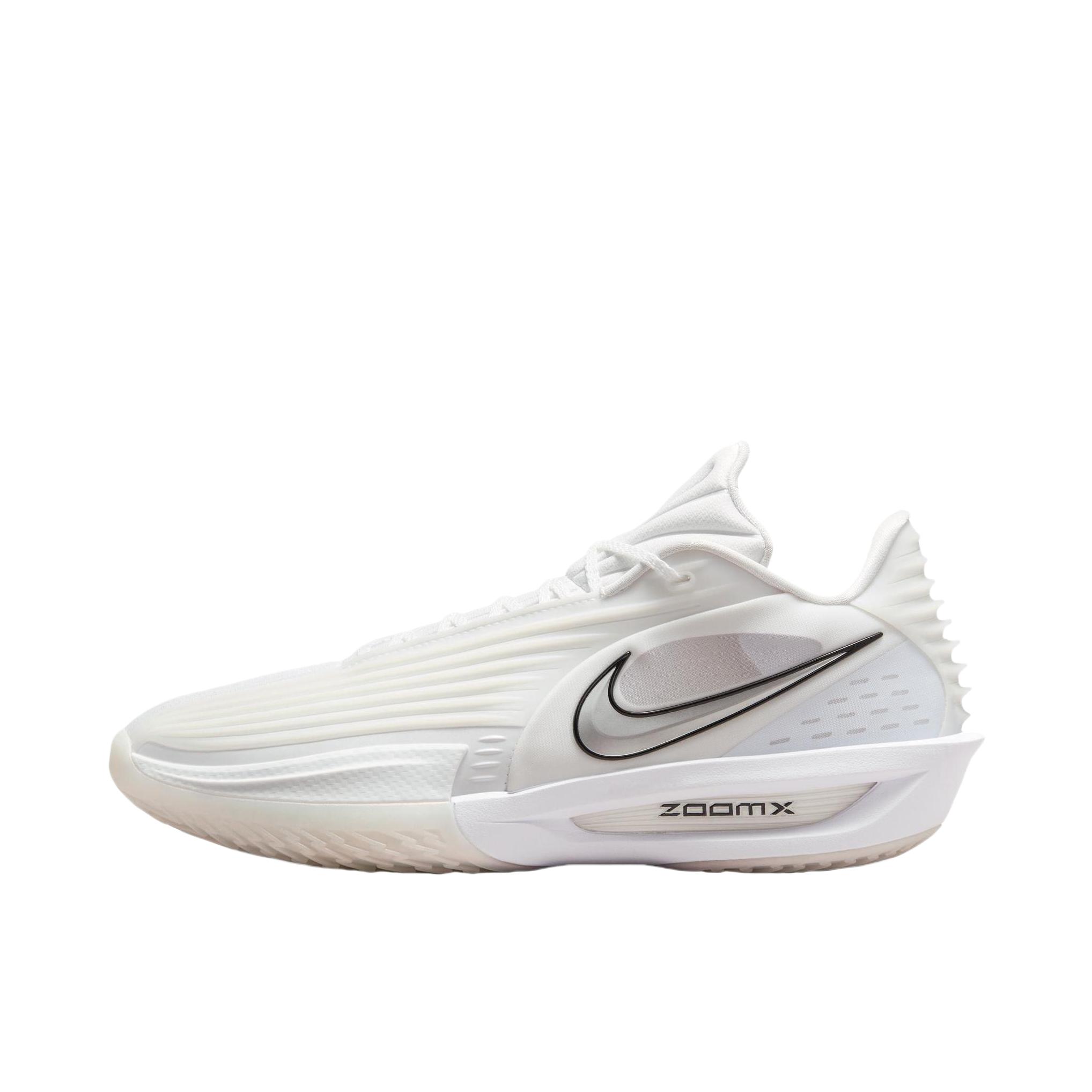 推荐商品：Nike GT Cut 3 Turbo 篮球鞋 柔软舒适防滑耐磨低帮抗扭耐用 EP版/白色/金属银/足球灰/脉冲宝蓝