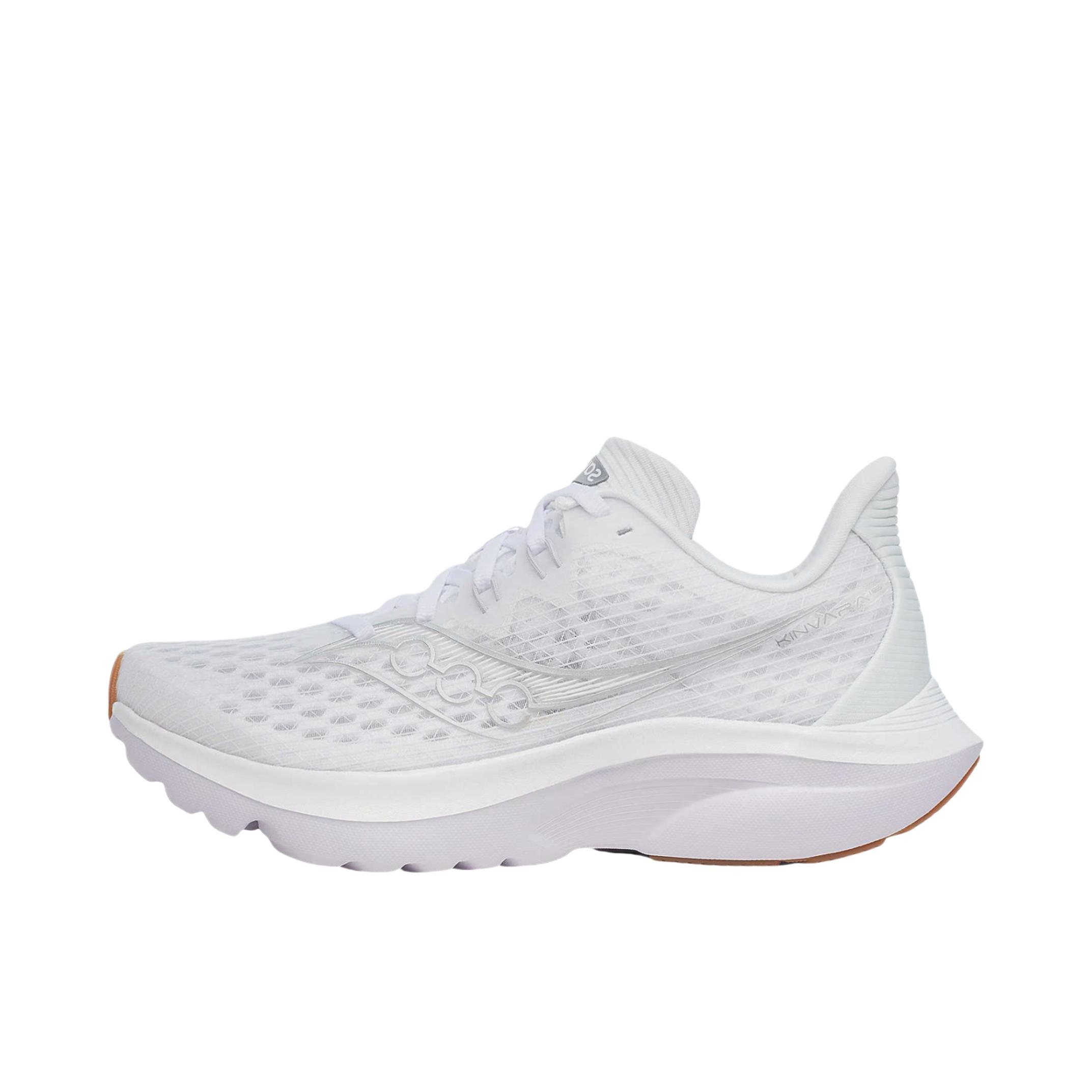 推荐商品：Saucony/索康尼 KINVARA 16 菁华 体测鞋 跑鞋 轻便透气回弹防滑耐磨训练体测支撑短跑美观竞速轻量缓震 白色
