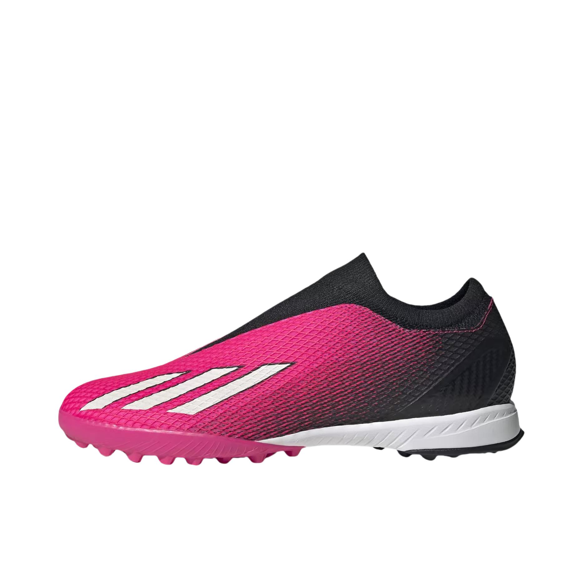 推荐商品：adidas X Speedportal.3 IN 中端 平底 室内 足球鞋 粉色 