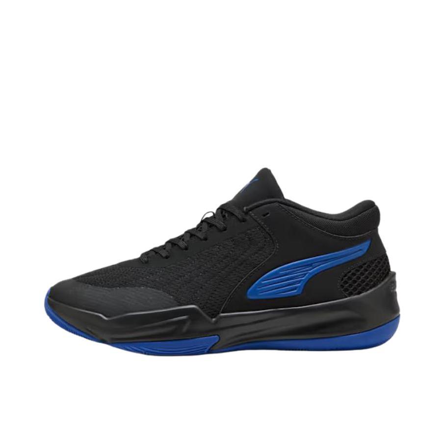 推荐商品：Puma/彪马 COURT PRO 2 篮球鞋 缓震防滑透气网眼 黑色/蓝色 