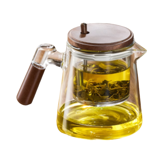 推荐商品：GIANXI/捷安玺 650ml 高硼硅玻璃 茶水分离 茶壶 TBP1586-01-B