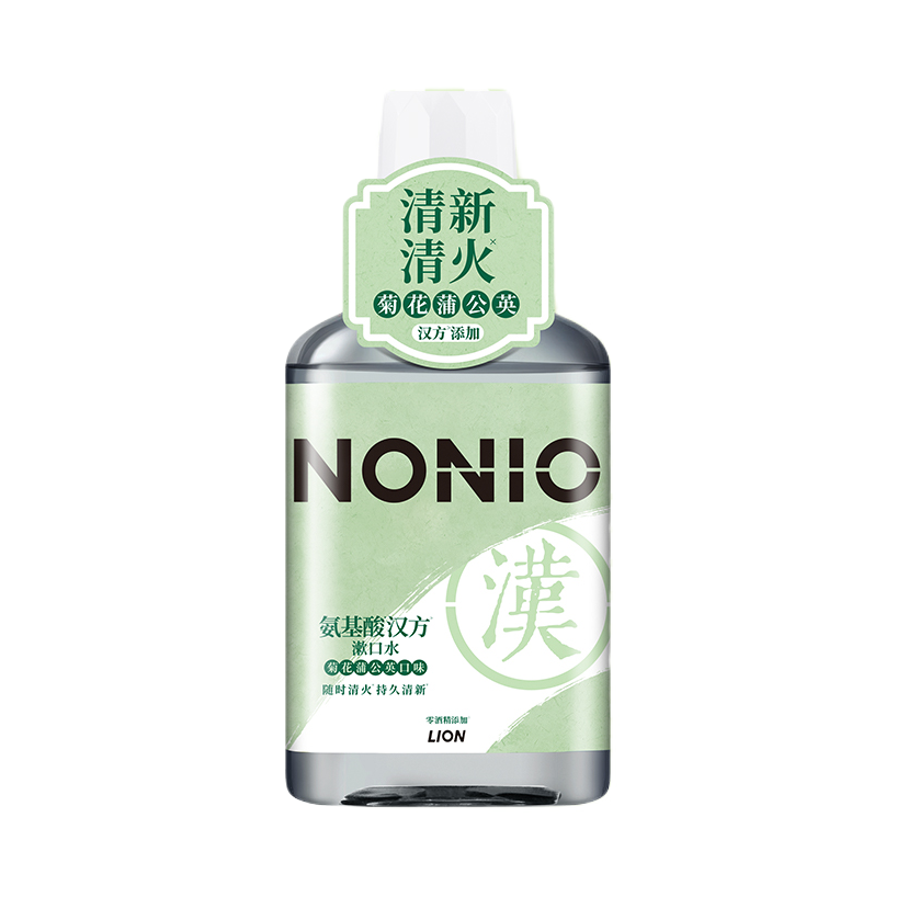 推荐商品：nonio 氨基酸长效清新漱口水 清洁口腔