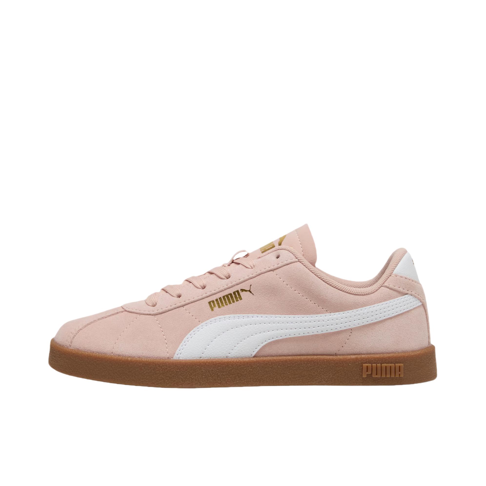 推荐商品：Puma/彪马 Club NL T头鞋 德训鞋 板鞋 时尚休闲轻便复古薄底 粉色/白色/金色