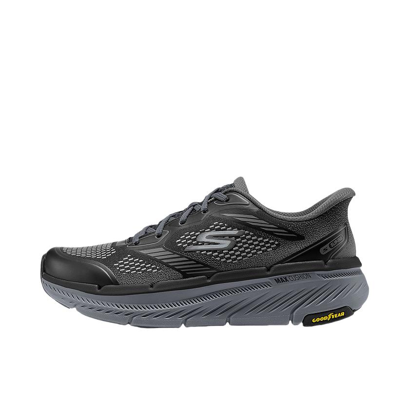 推荐商品：Skechers/斯凯奇 Max Cushioning Premier 2.0 跑鞋 系带休闲低帮 黑色