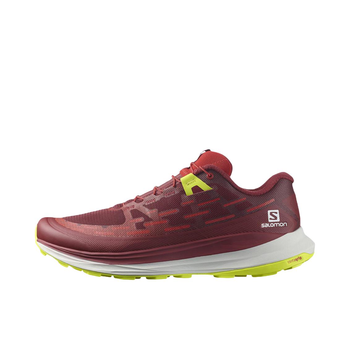 推荐商品：Salomon/萨洛蒙 Ultra Glide 缓震回弹 轻便透气 舒适耐磨 运动 越野 跑鞋 红色