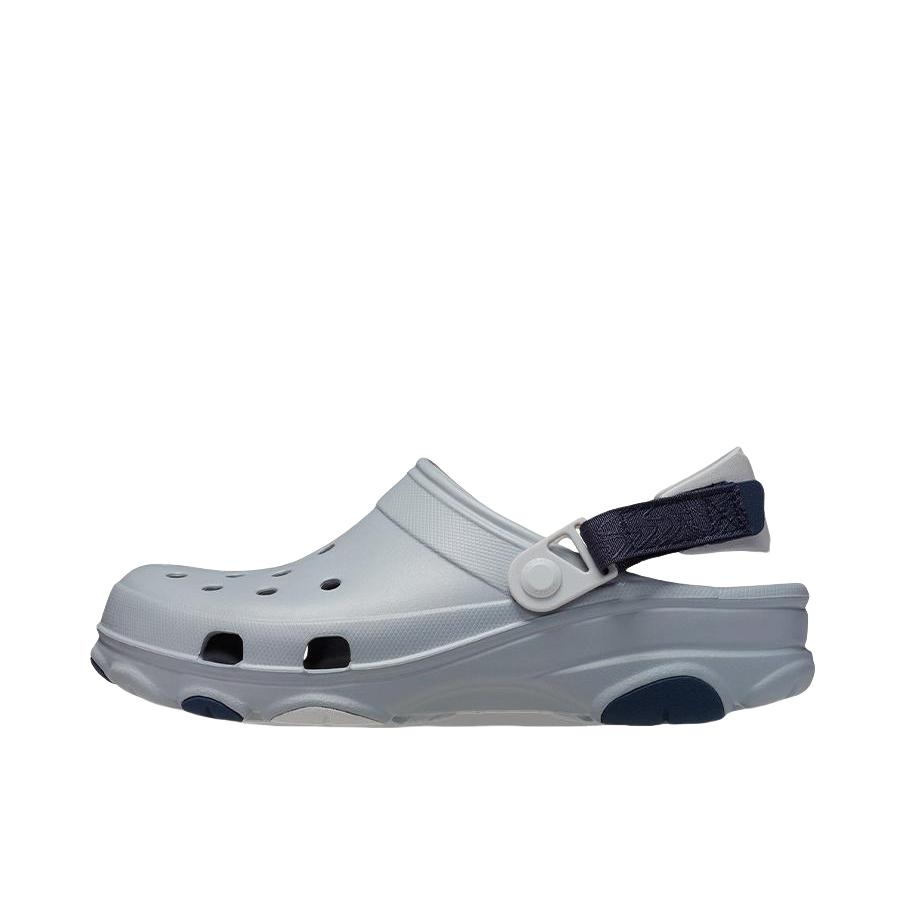 推荐商品：Crocs/卡骆驰 Classic All Terrain Clog 特林 经典 轻质 蜗轮 沙滩 圆头 防滑 套脚 全地形拖鞋 洞洞鞋 凉鞋 灰色/黑色
