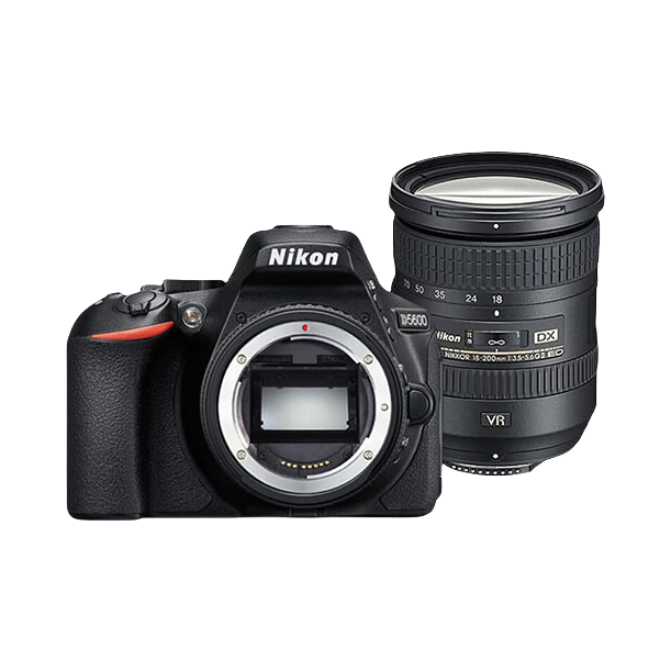推荐商品：Nikon/尼康 D5600 单反相机 入门级 半画幅 高清摄像 防抖 旅游