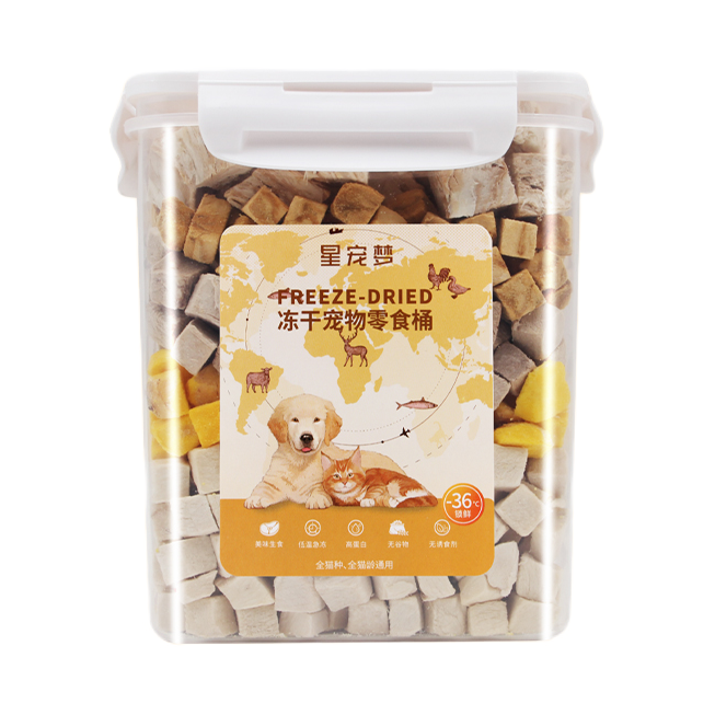 推荐商品：星宠梦 全价 猫犬通用冻干零食 增肥发腮
