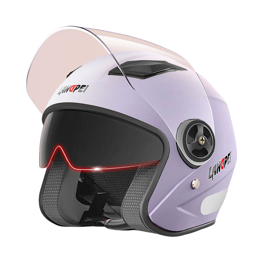 推荐商品：狼培 b4#23 2025新款 3C认证 新国标 半盔 ABS+EPS 电动车头盔