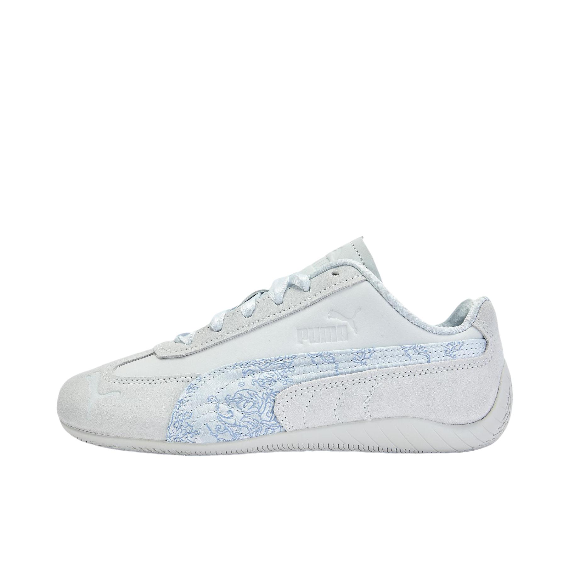 推荐商品：Puma/彪马 Speedcat OG 赛车鞋 德训鞋 训练鞋 T头薄底复古防滑耐磨贴合赛车风流光风 浅灰色
