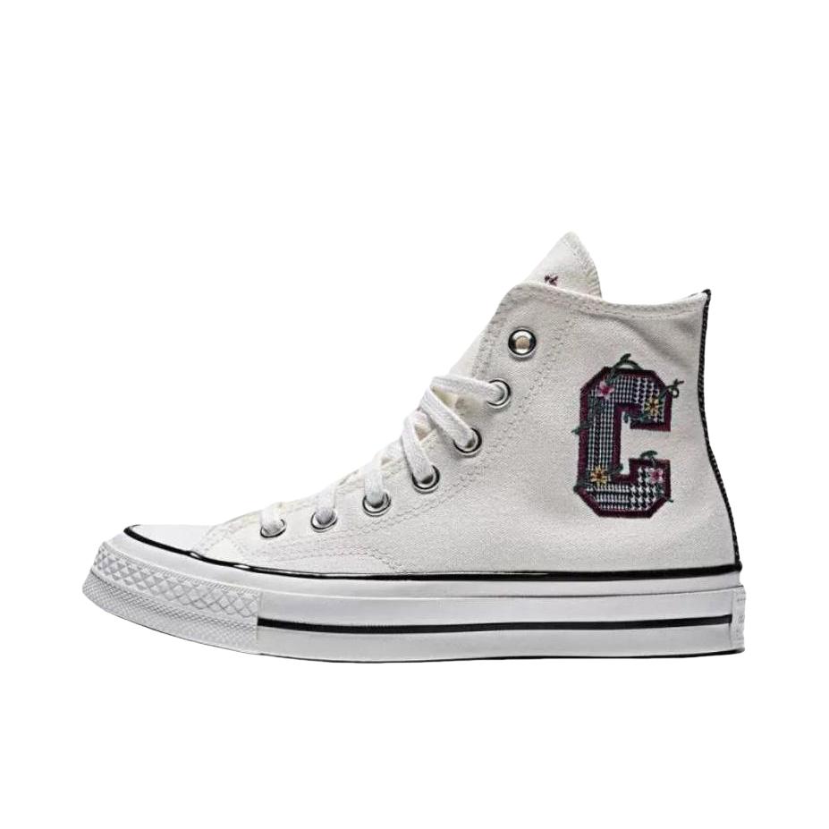 推荐商品：Converse/匡威 Chuck Taylor 70S SEASONAL 帆布鞋 防滑系带圆头 女款/白色/黑色